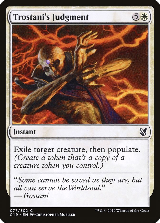 Trostani's Judgment [Commander 2019] | Total Play