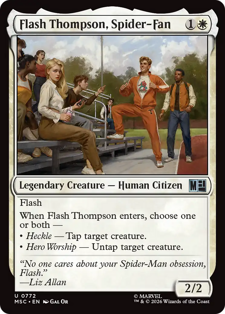 Flash Thompson, Spider-Fan [Marvel Super Heroes Commander] | Total Play