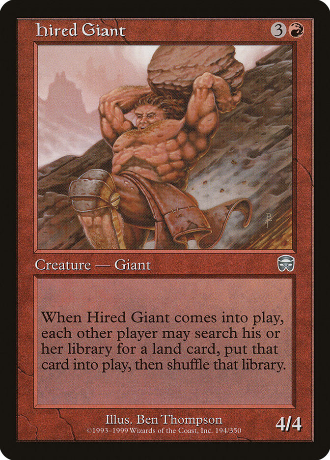 Hired Giant [Mercadian Masques] | Total Play