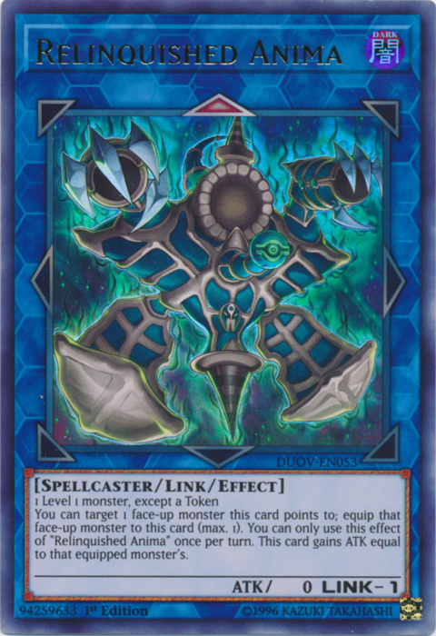 Relinquished Anima [DUOV-EN053] Ultra Rare | Total Play
