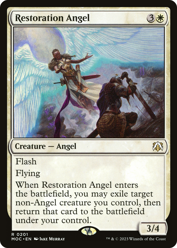 Restoration Angel [March of the Machine Commander] | Total Play