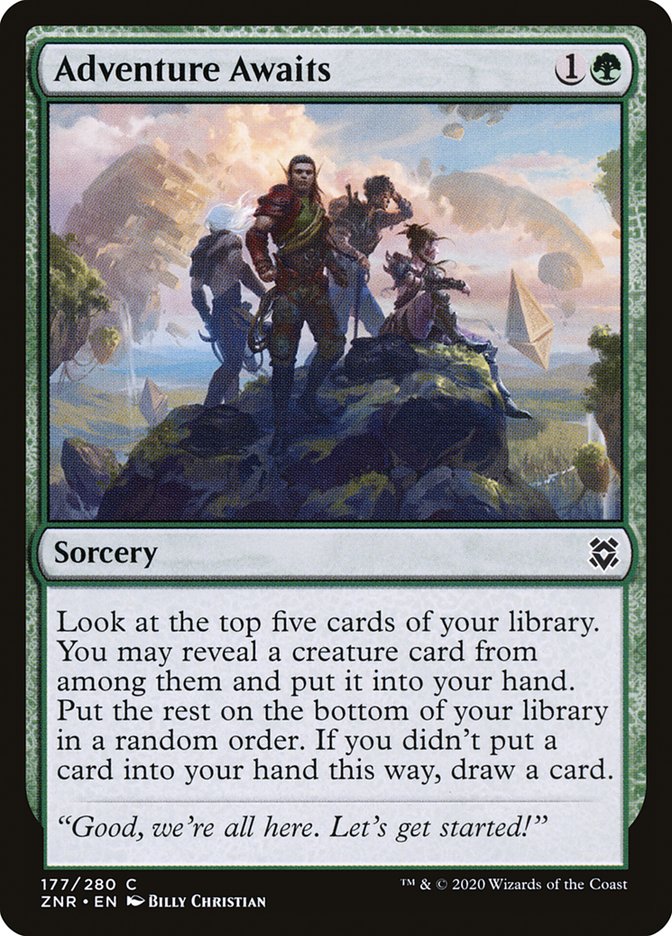 Adventure Awaits [Zendikar Rising] | Total Play