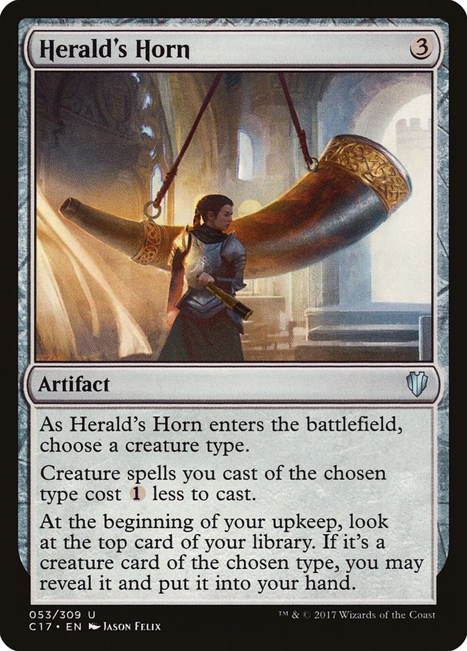 Herald's Horn [Commander 2017] | Total Play