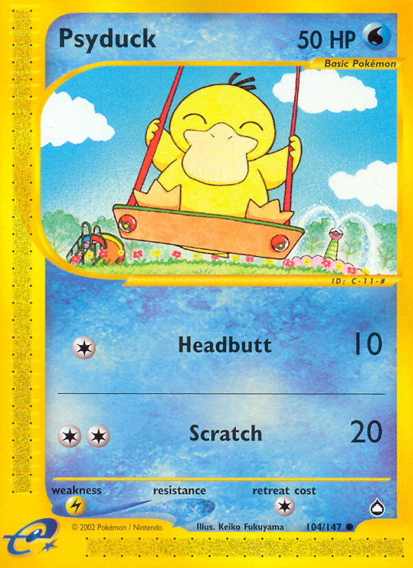 Psyduck (104/147) [Aquapolis] | Total Play