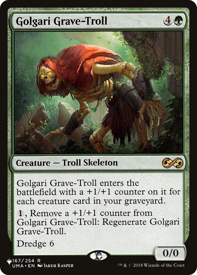 Golgari Grave-Troll [The List Reprints] | Total Play