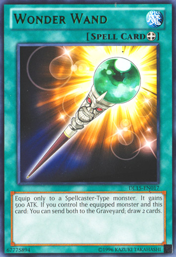 Wonder Wand (Green) [DL15-EN017] Rare | Total Play