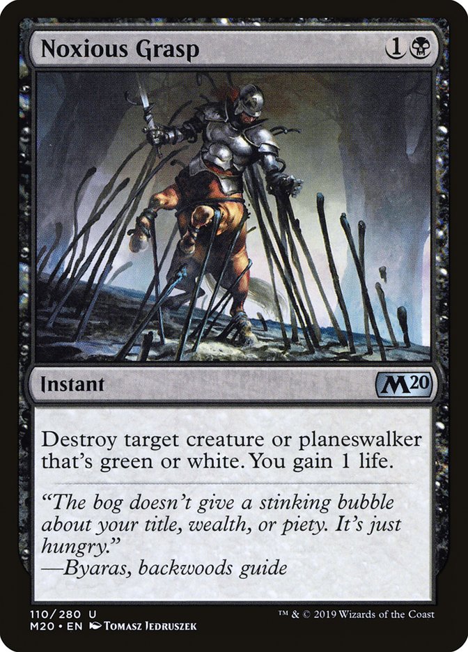 Noxious Grasp [Core Set 2020] | Total Play