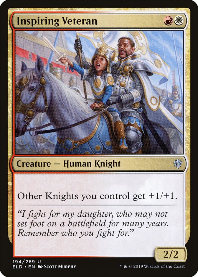 Inspiring Veteran [Throne of Eldraine] | Total Play