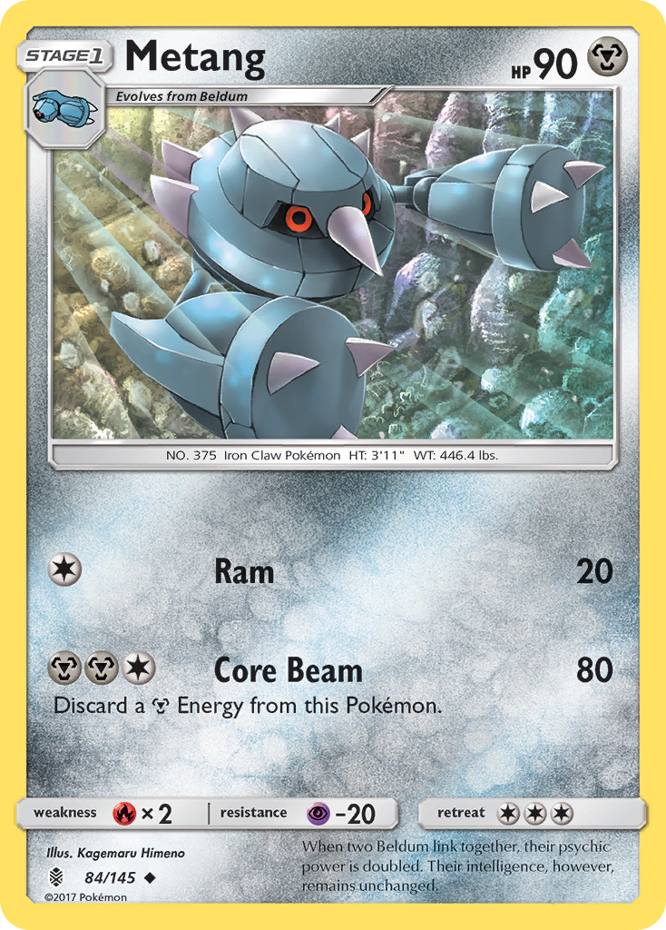 Metang (84/145) [Sun & Moon: Guardians Rising] | Total Play