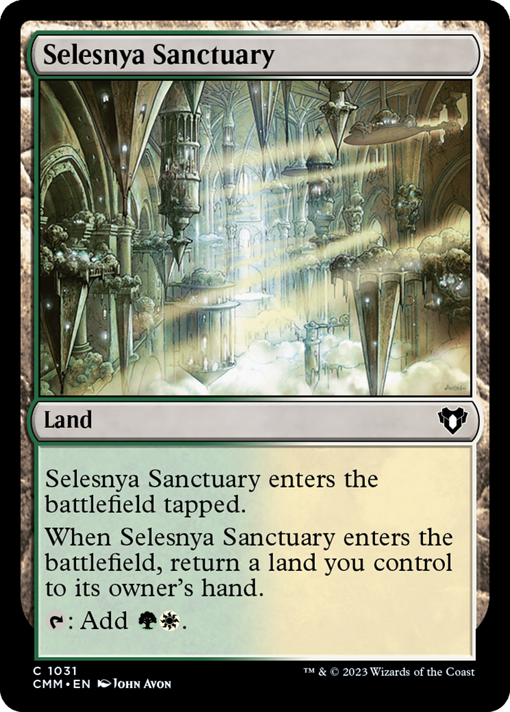 Selesnya Sanctuary [Commander Masters] | Total Play