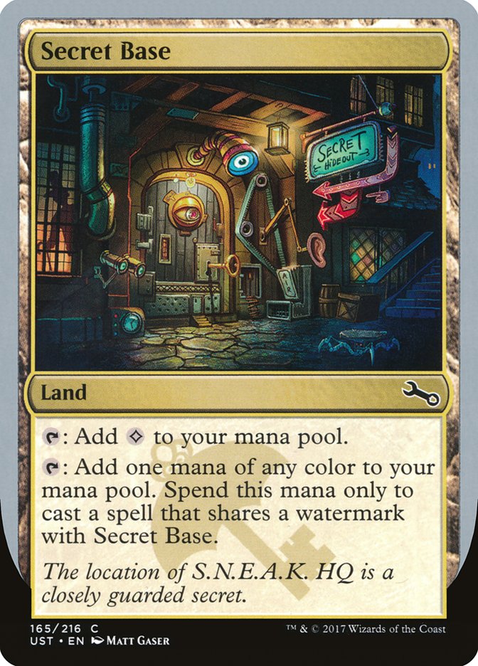 Secret Base (Matt Gaser) [Unstable] | Total Play