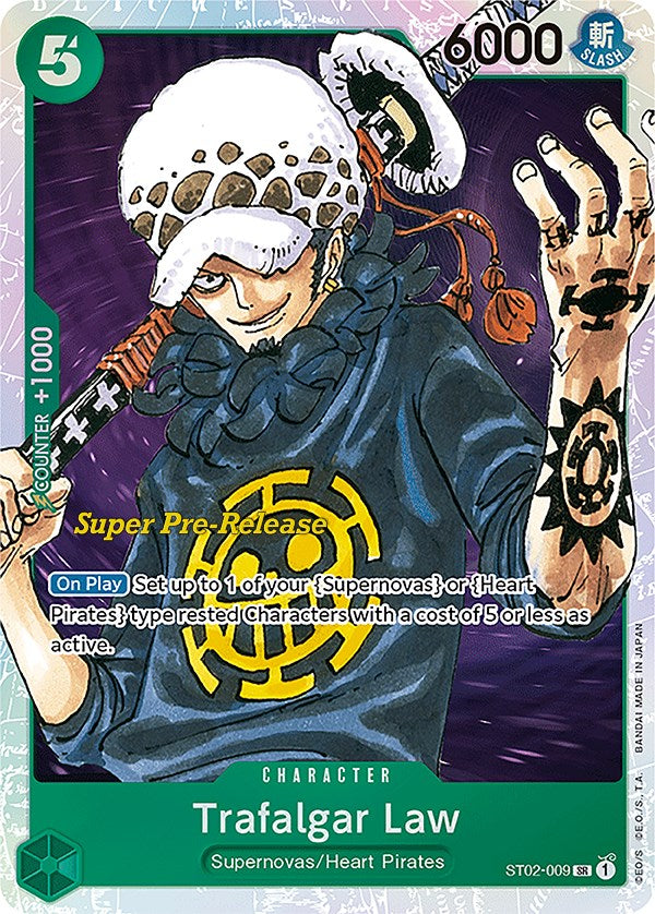 Trafalgar Law [Super Pre-Release Starter Deck: Worst Generation] | Total Play