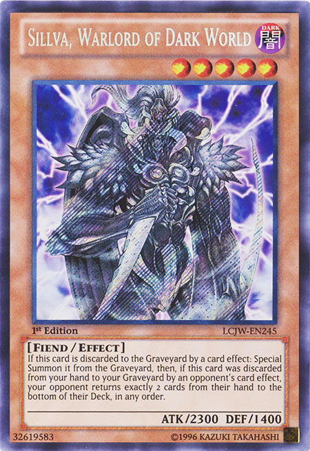 Sillva, Warlord of Dark World [LCJW-EN245] Secret Rare | Total Play