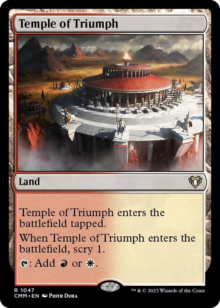 Temple of Triumph [Commander Masters] | Total Play