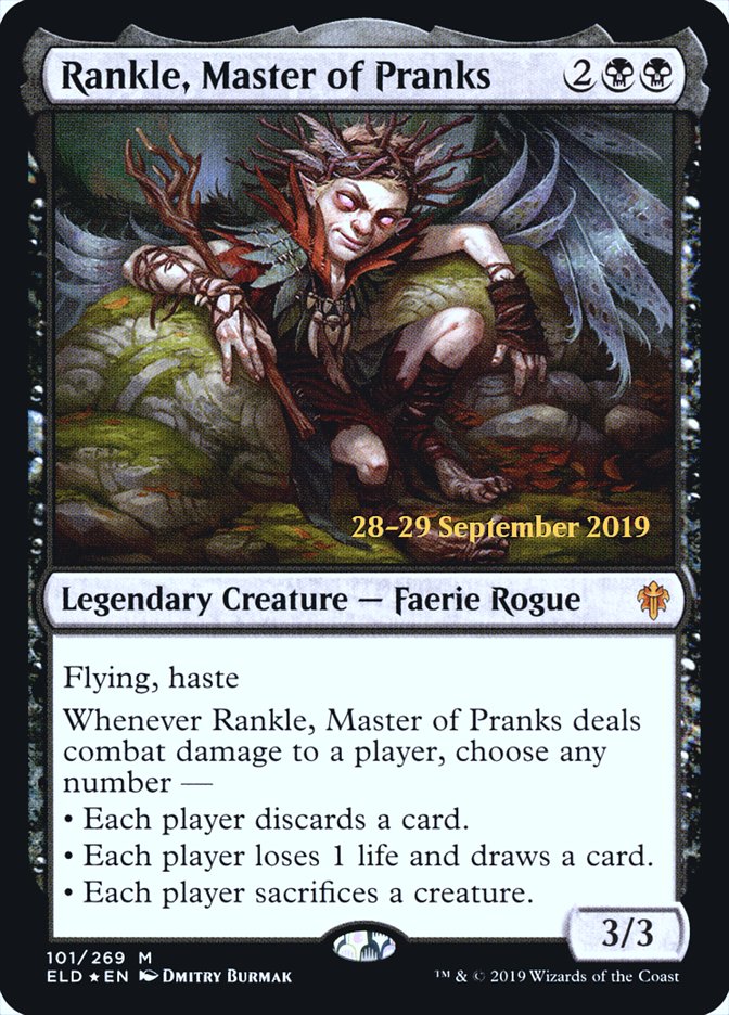 Rankle, Master of Pranks [Throne of Eldraine Prerelease Promos] | Total Play