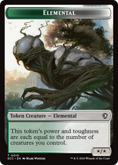 Copy // Elemental (0010) Double-Sided Token [Lorwyn Eclipsed Tokens] | Total Play
