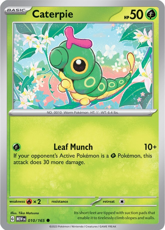 Caterpie (010/165) [Scarlet & Violet 151] | Total Play