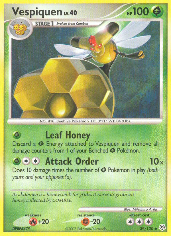Vespiquen (39/130) [Diamond & Pearl: Base Set] | Total Play