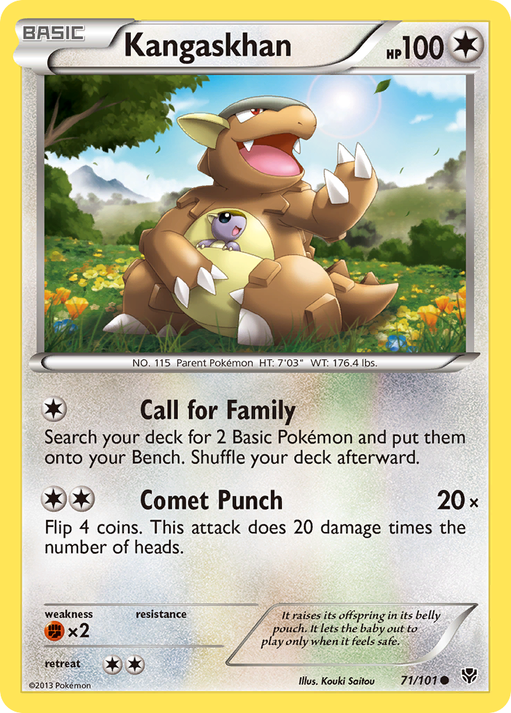 Kangaskhan (71/101) [Black & White: Plasma Blast] | Total Play