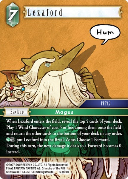 Lezaford [Opus VI] | Total Play