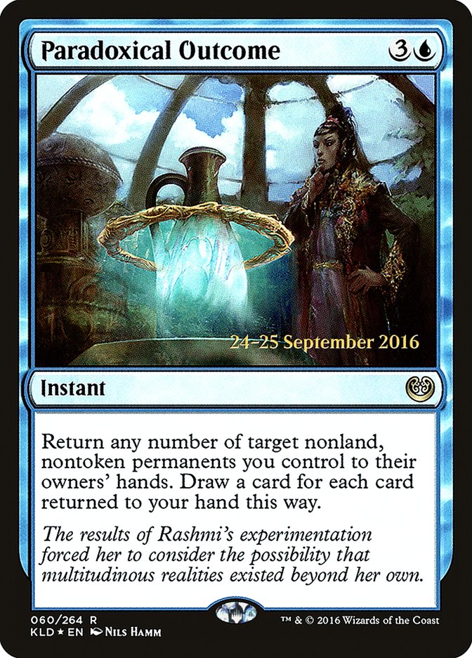 Paradoxical Outcome [Kaladesh Prerelease Promos] | Total Play