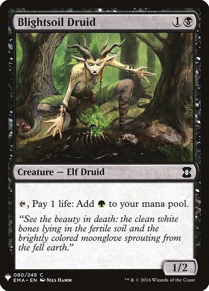 Blightsoil Druid [Mystery Booster] | Total Play