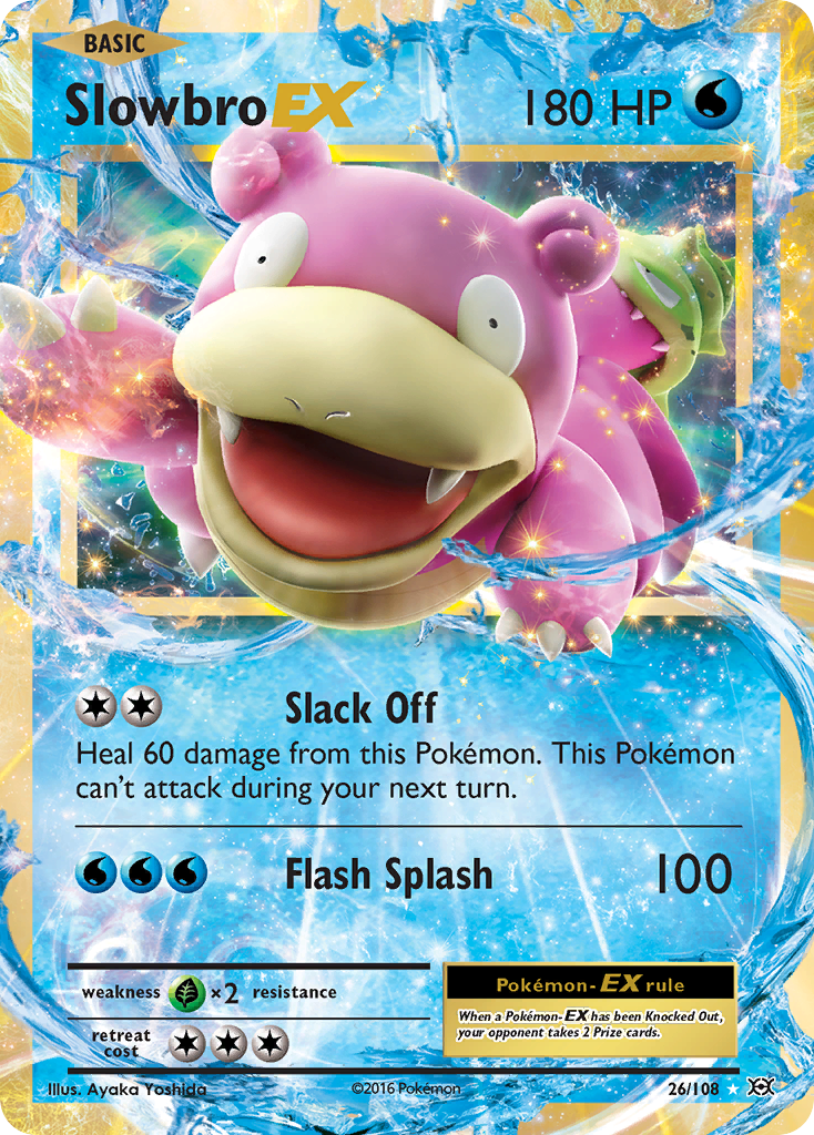 Slowbro EX (26/108) [XY: Evolutions] | Total Play
