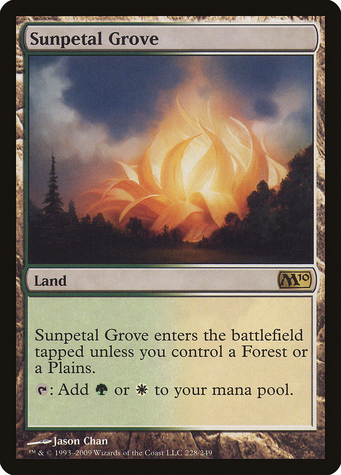 Sunpetal Grove [Magic 2010] | Total Play