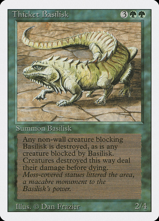 Thicket Basilisk [Revised Edition] | Total Play