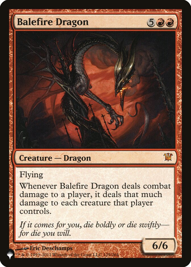 Balefire Dragon [The List] | Total Play