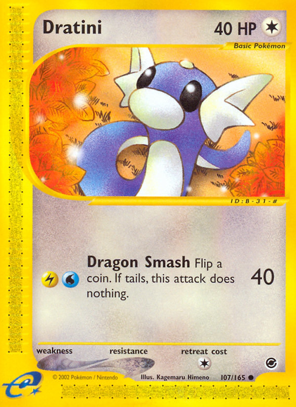 Dratini (107/165) [Expedition: Base Set] | Total Play