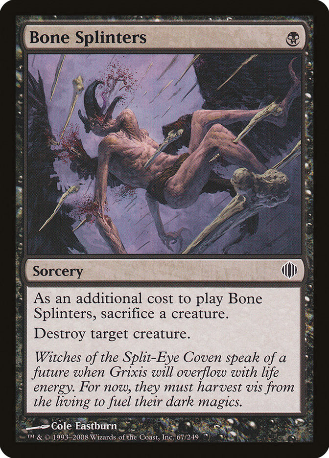 Bone Splinters [Shards of Alara] | Total Play