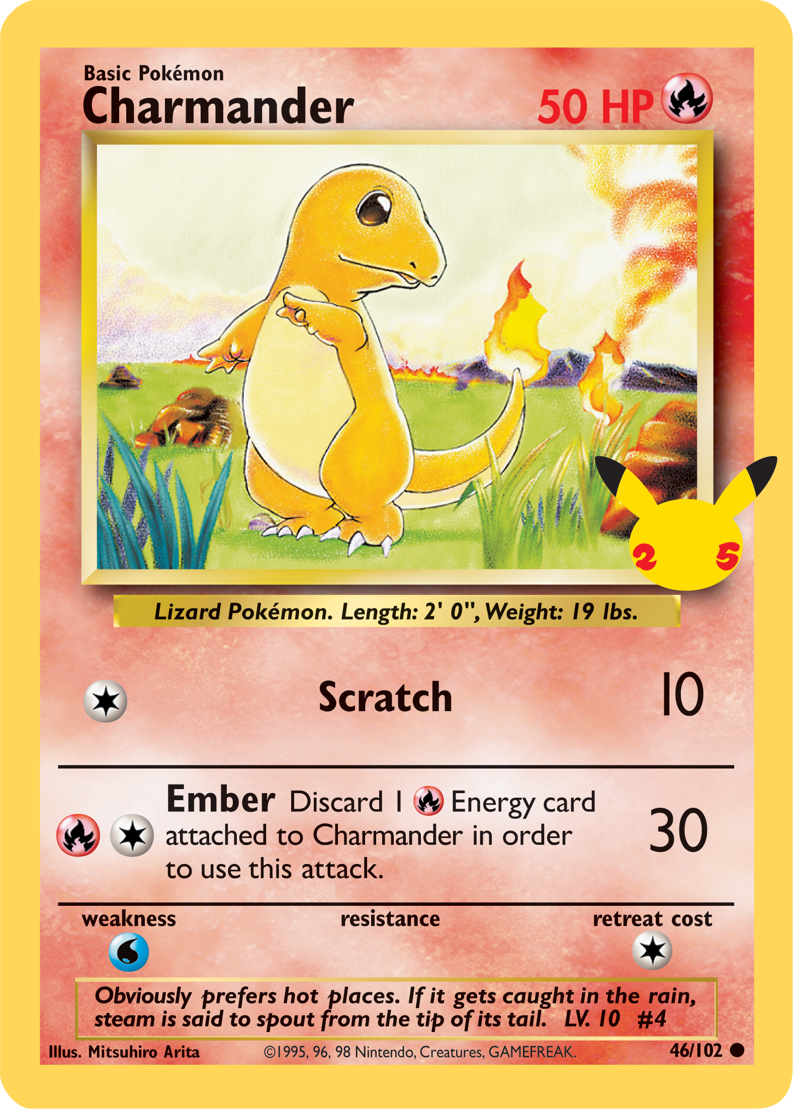 Charmander (46/102) (Jumbo Card) [First Partner Pack] | Total Play