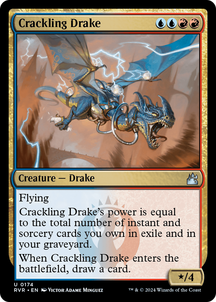 Crackling Drake [Ravnica Remastered] | Total Play