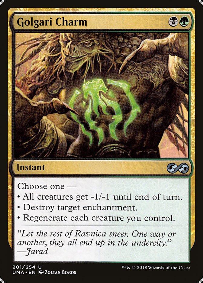 Golgari Charm [Ultimate Masters] | Total Play