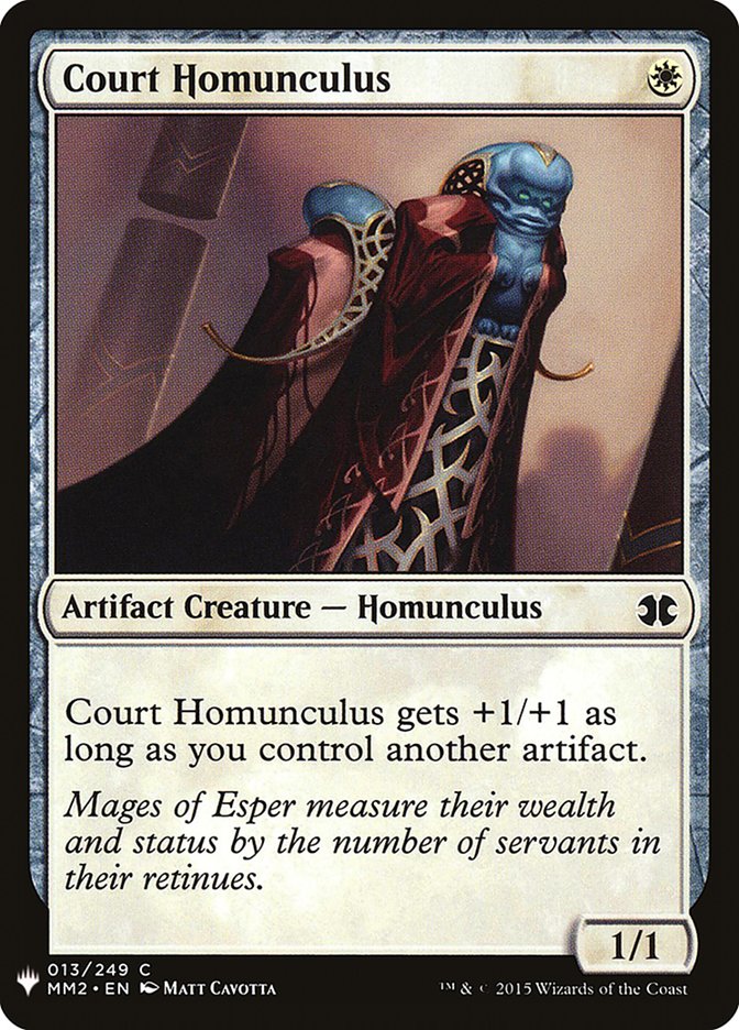 Court Homunculus [Mystery Booster] | Total Play