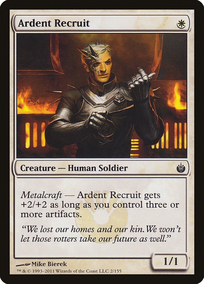 Ardent Recruit [Mirrodin Besieged] | Total Play