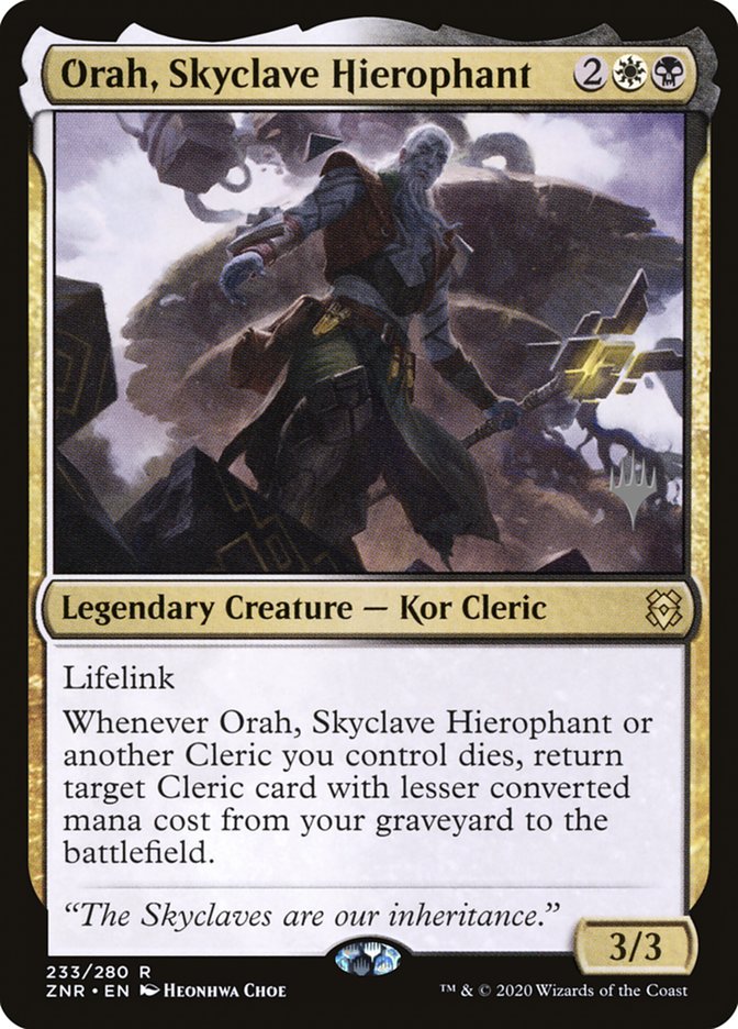 Orah, Skyclave Hierophant (Promo Pack) [Zendikar Rising Promos] | Total Play