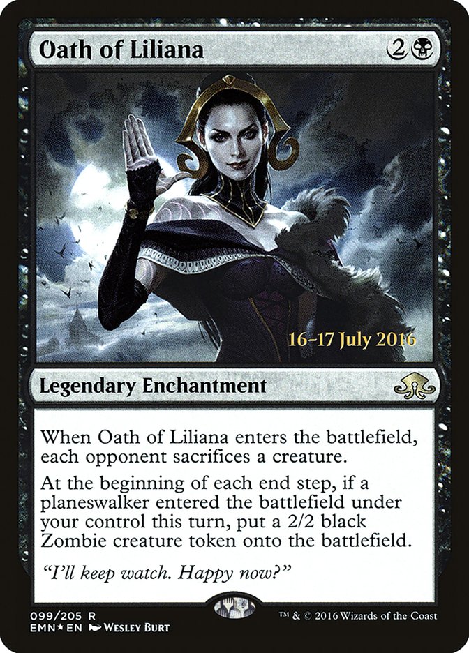 Oath of Liliana [Eldritch Moon Prerelease Promos] | Total Play