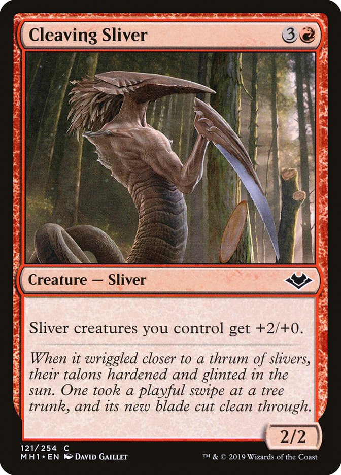 Cleaving Sliver [Modern Horizons] | Total Play