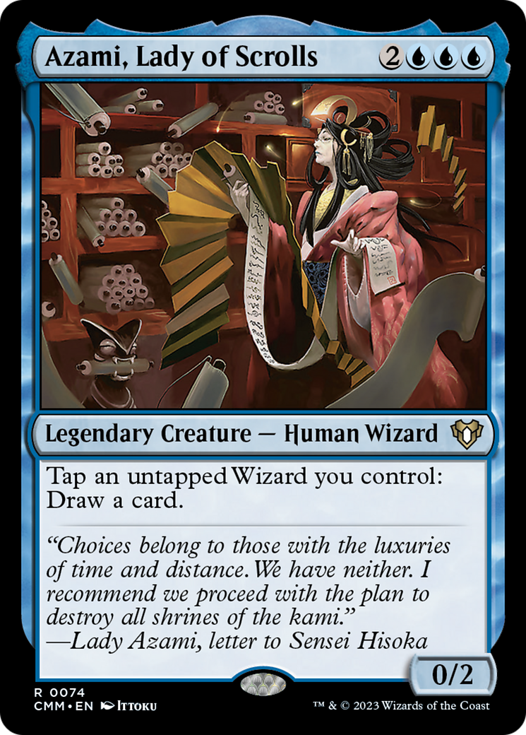 Azami, Lady of Scrolls [Commander Masters] | Total Play