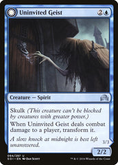 Uninvited Geist // Unimpeded Trespasser [Shadows over Innistrad] | Total Play