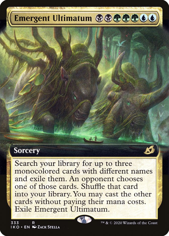Emergent Ultimatum (Extended Art) [Ikoria: Lair of Behemoths] | Total Play