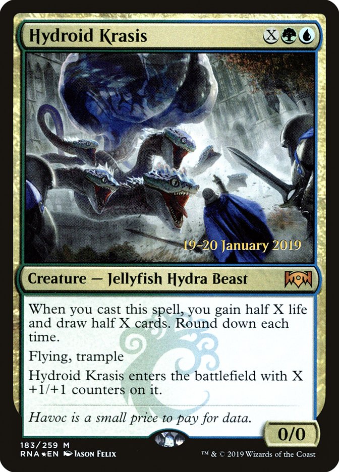 Hydroid Krasis [Ravnica Allegiance Prerelease Promos] | Total Play