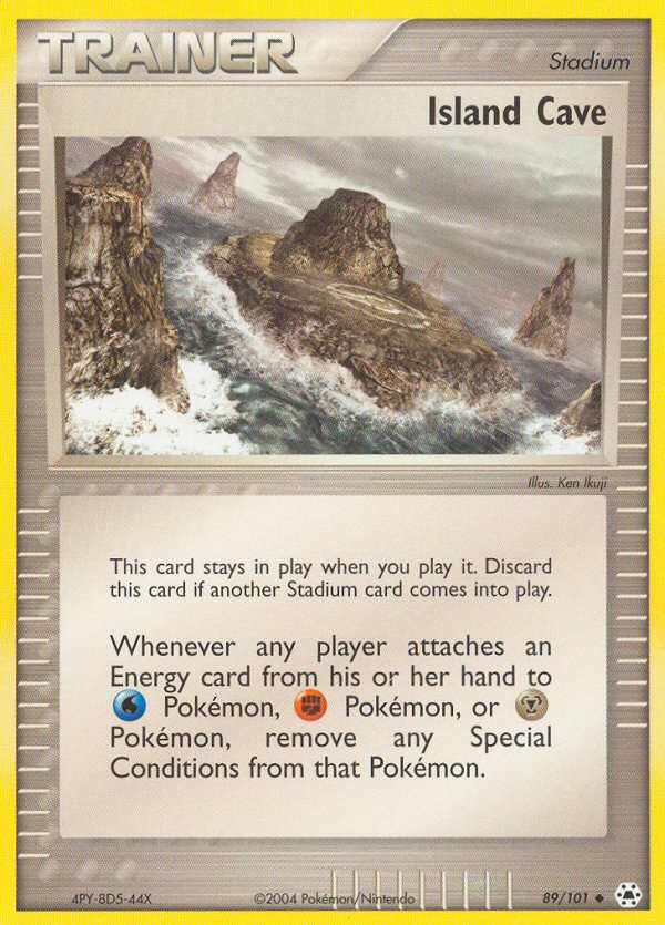 Island Cave (89/101) [EX: Hidden Legends] | Total Play