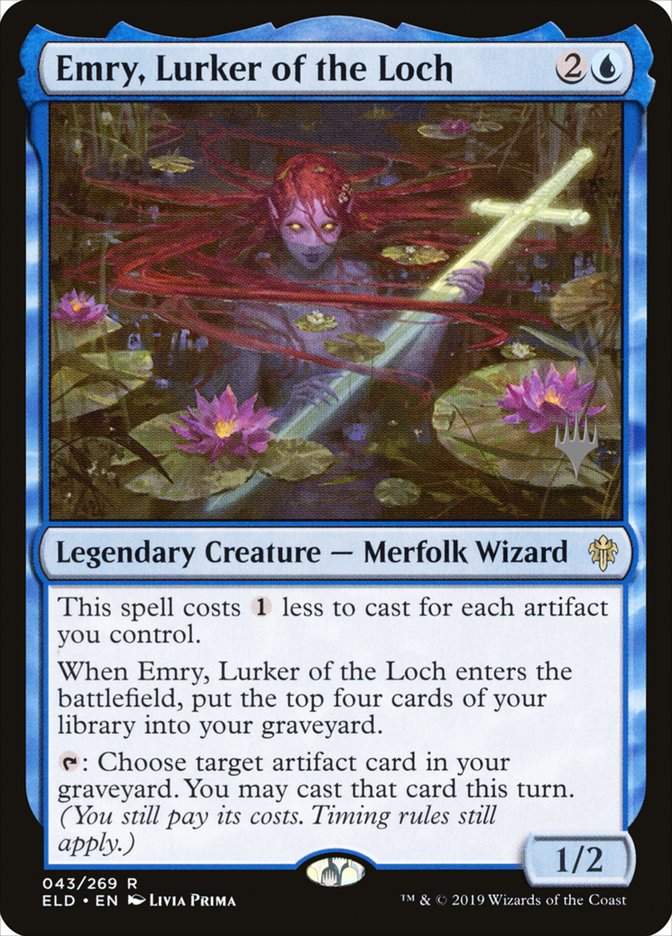 Emry, Lurker of the Loch (Promo Pack) [Throne of Eldraine Promos] | Total Play