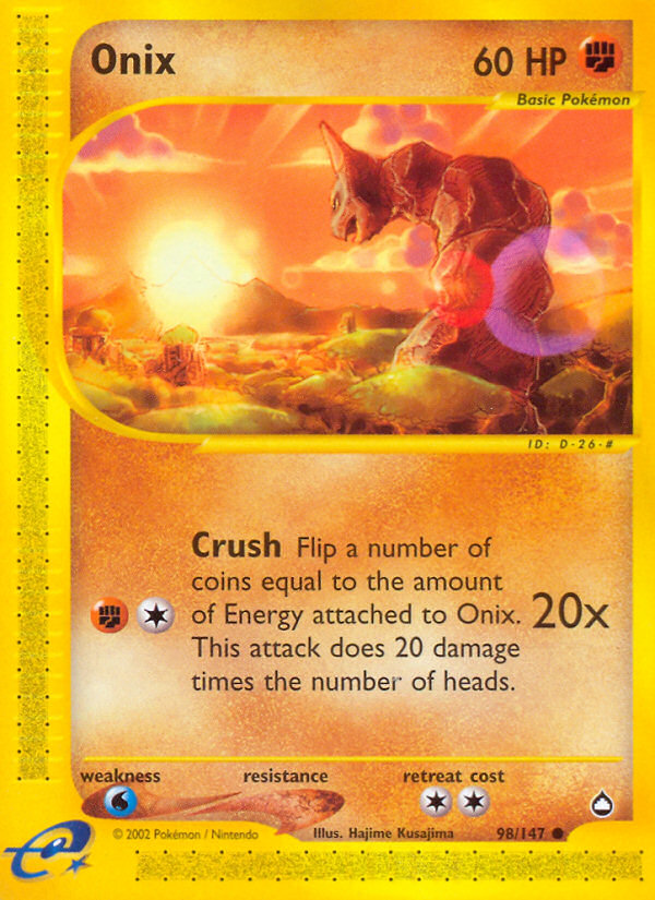Onix (98/147) [Aquapolis] | Total Play