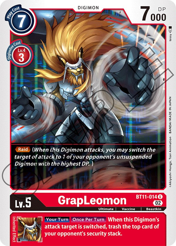 GrapLeomon [BT11-014] [Dimensional Phase] | Total Play