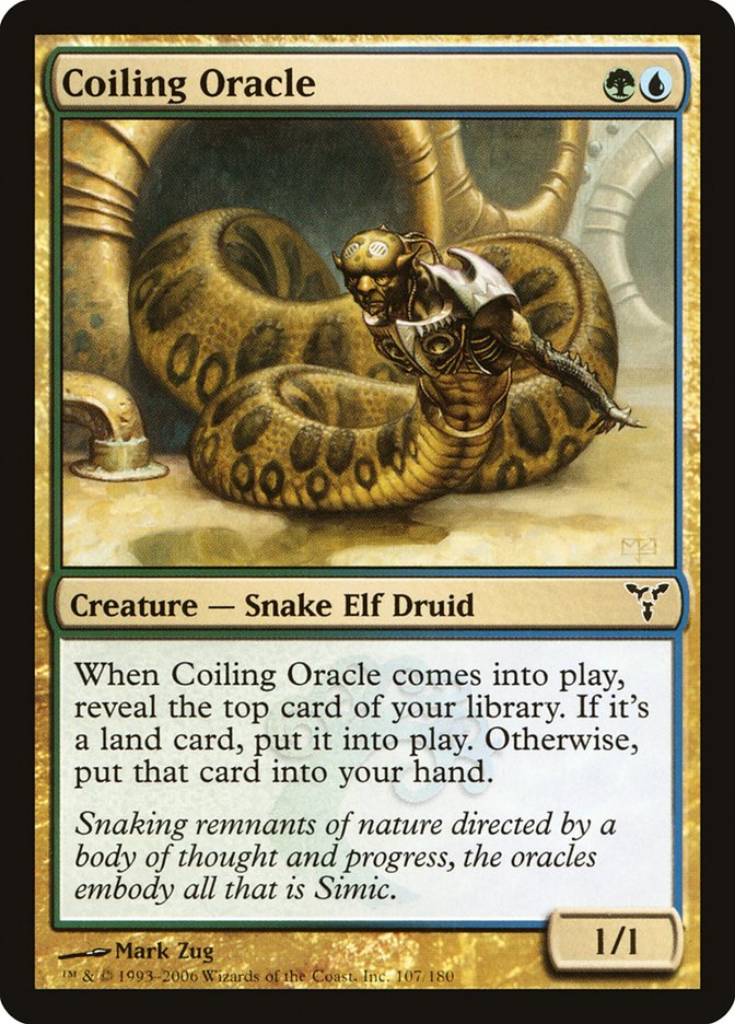 Coiling Oracle [Dissension] | Total Play