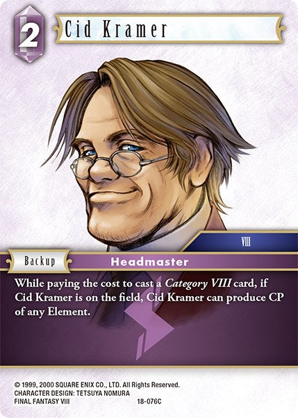Cid Kramer [Resurgence of Power] | Total Play